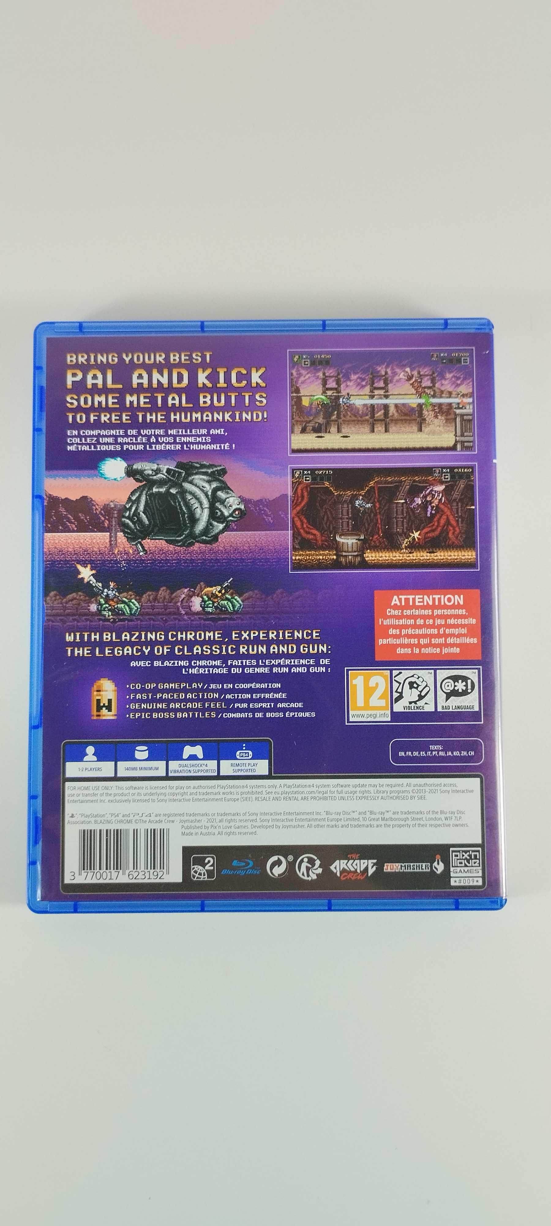 Blazing Chrome Playstation 4 PS4