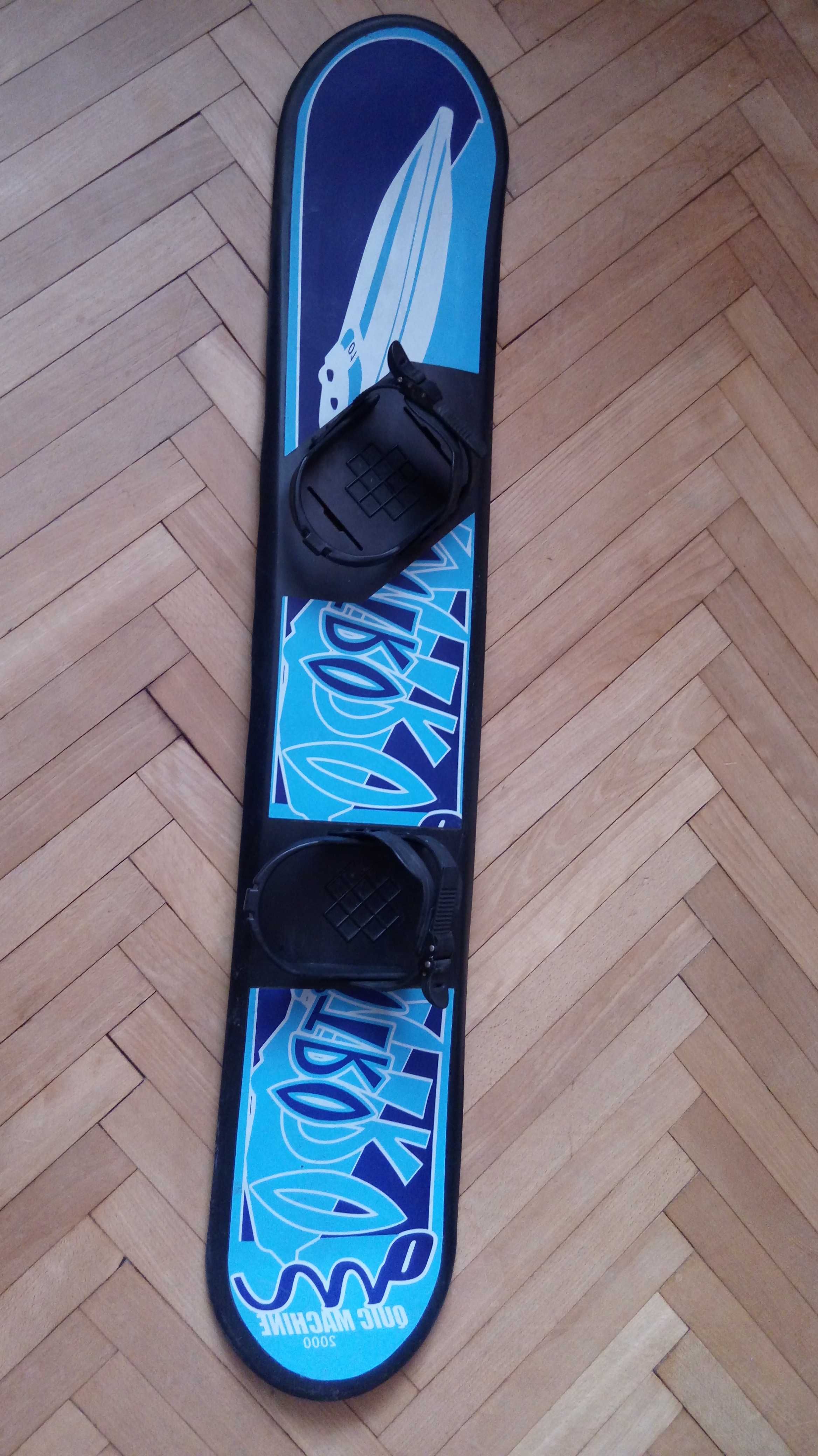 Deska snowboardowa z wiązaniami Nitro Quic Machine 2000