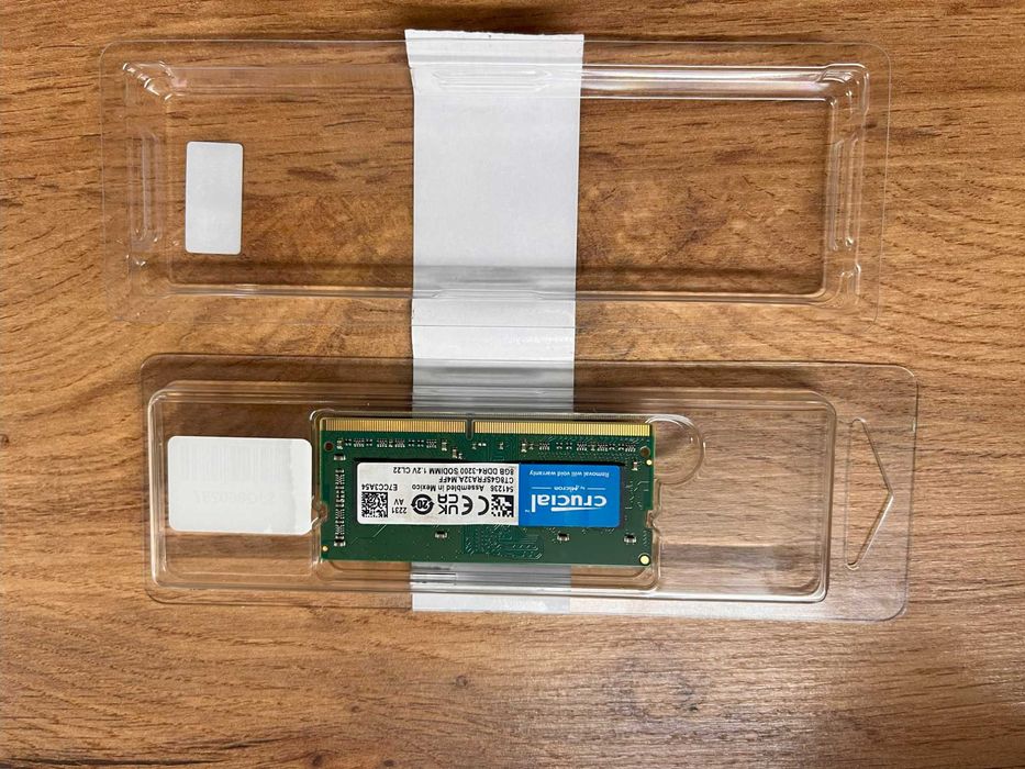 Модуль пам'яті для ноутбука Crusial SoDIMM DDR4 8GB 3200 MHz Micron