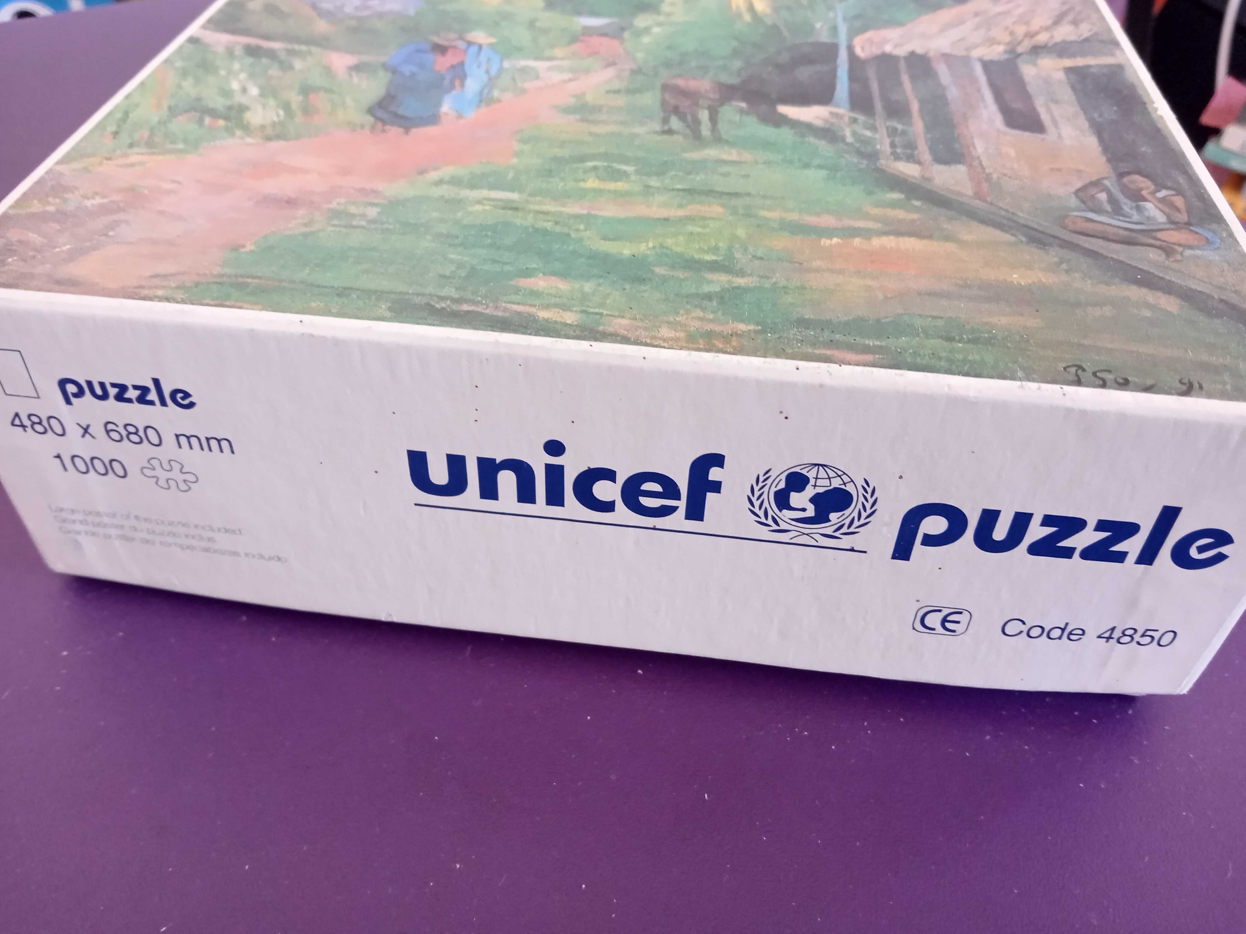 Puzzle UNICEF Rue de Tahiti 1000 peças