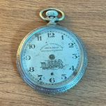 Radziecki Zegarek Kieszonkowy Molnija Railway Timekeeper Mołnia Rzadki