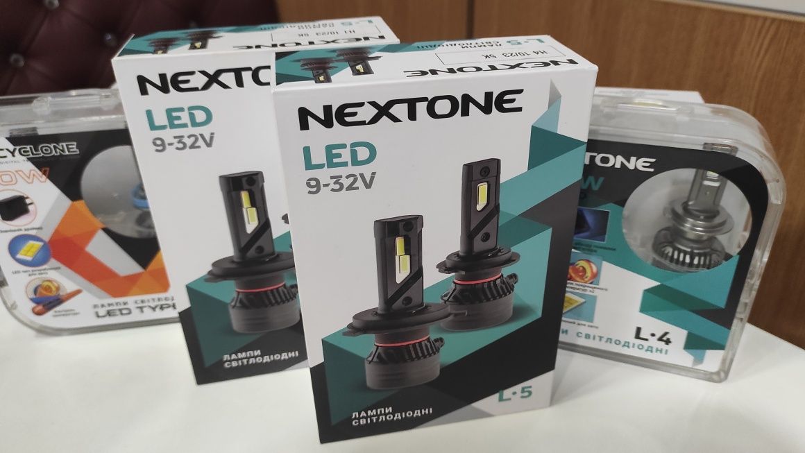 авто лампи NEXTONE LED L5 H4 HI/LOW 5000K гарантія