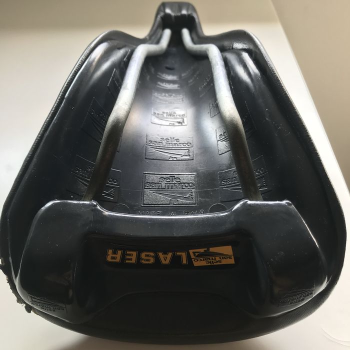 Selim bicicleta antigo vintage selle san marco laser