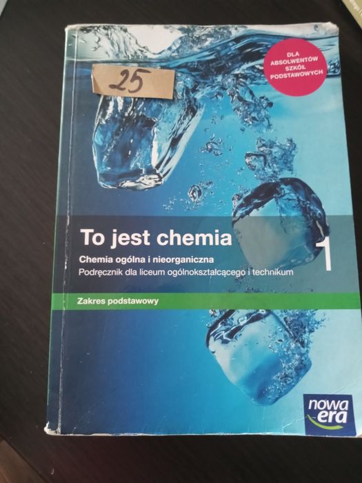 Książka do chemii