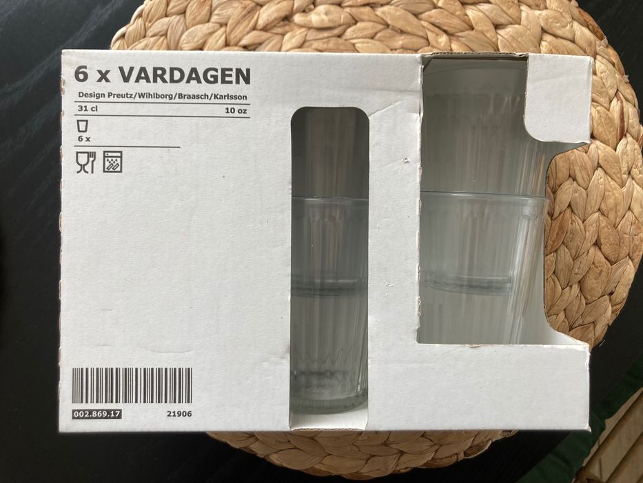 Zestaw szklanek Ikea