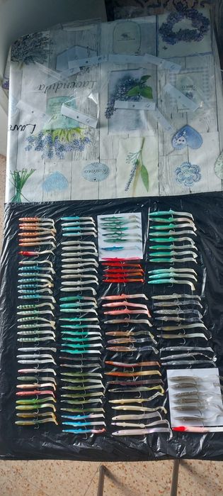 Amostras para pesca ao robalo