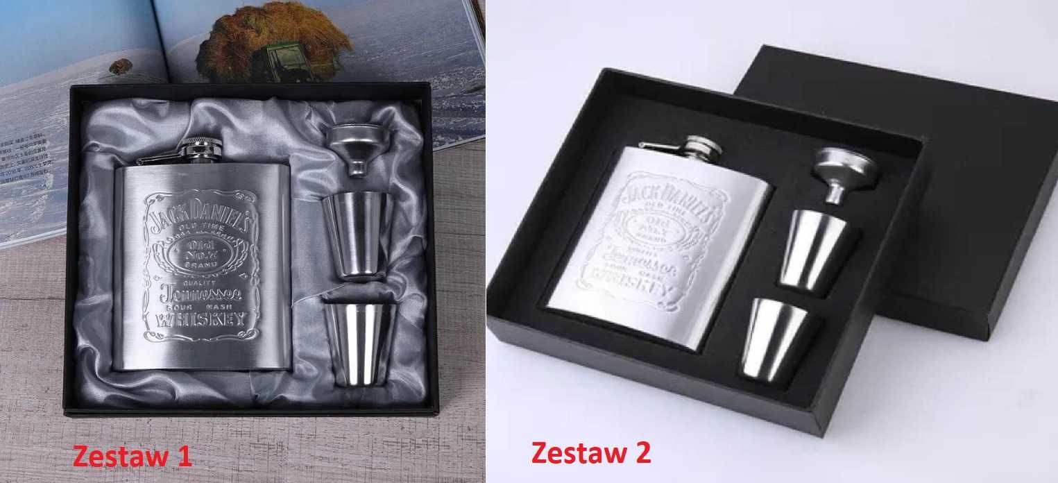 Piersiówka Jack Daniels Zestaw Idealny Prezent