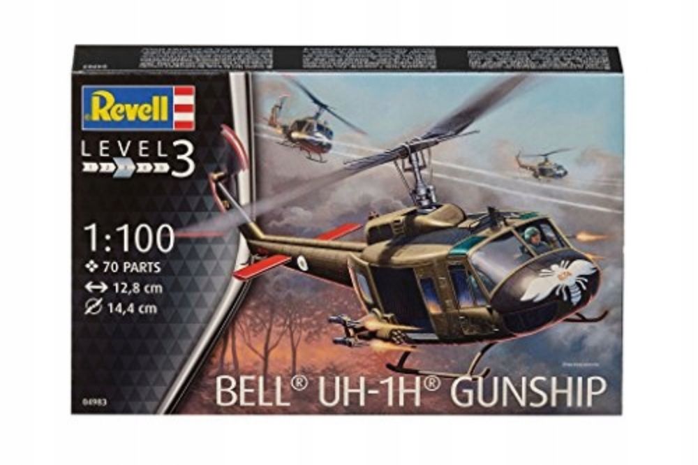 Model do sklejania REVELL 04983 Bell UH-1H Gunshi p