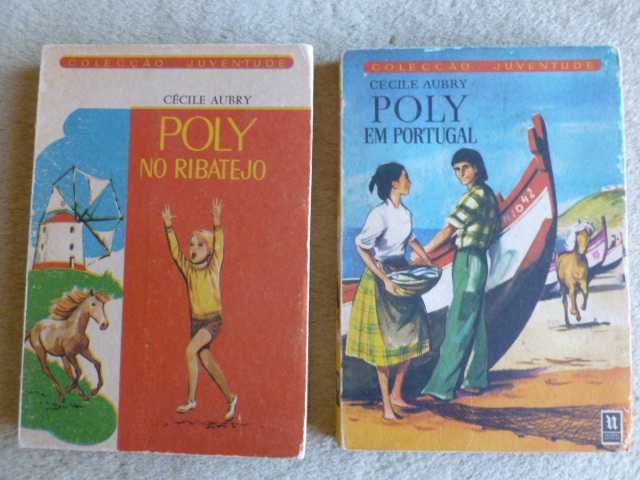 2 Livros de Aventuras Juvenis - Poly e Pascal
