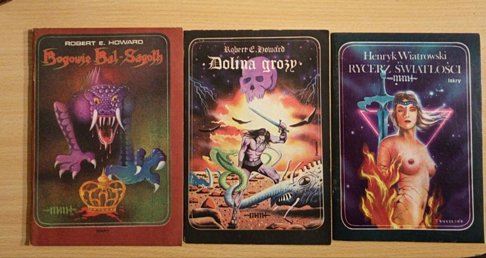 Fantasy 3 szt. zeszytów z lat 80tych