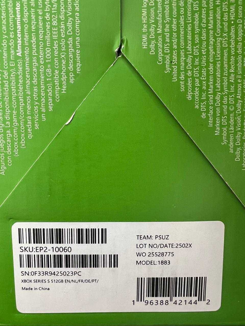 NOWA Konsola Microsoft Xbox Series S 512 GB Biała