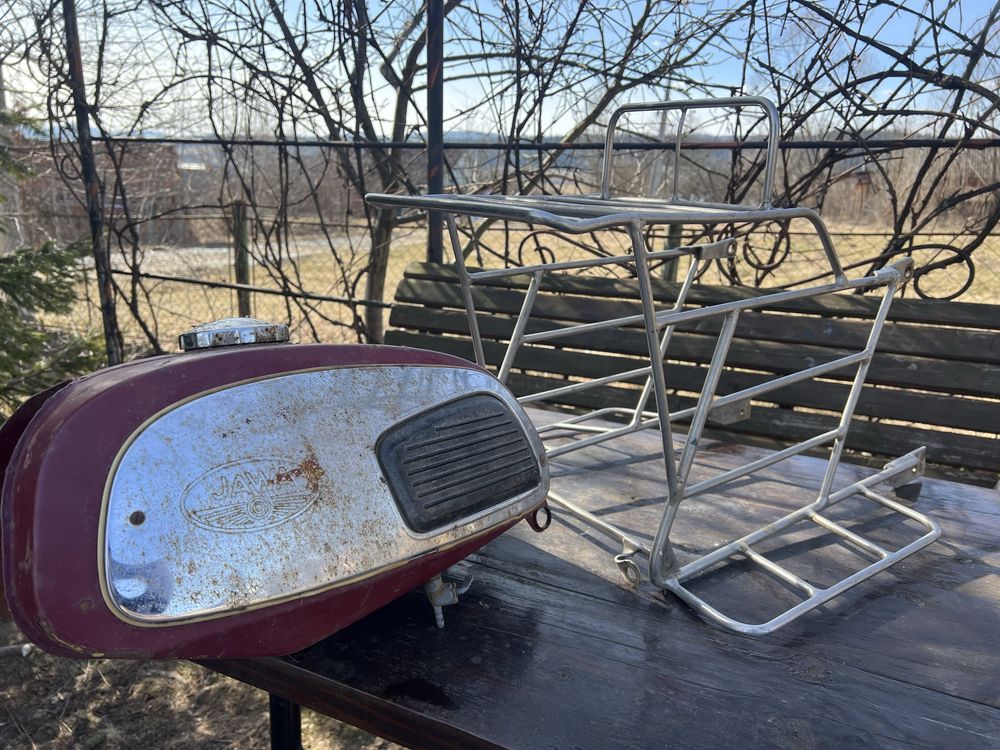 Оригінальний багажник, Бак ЯВА 350