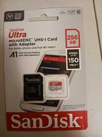 Cartão de Memória Micro SDXC SANDISK Ultra 256 GB