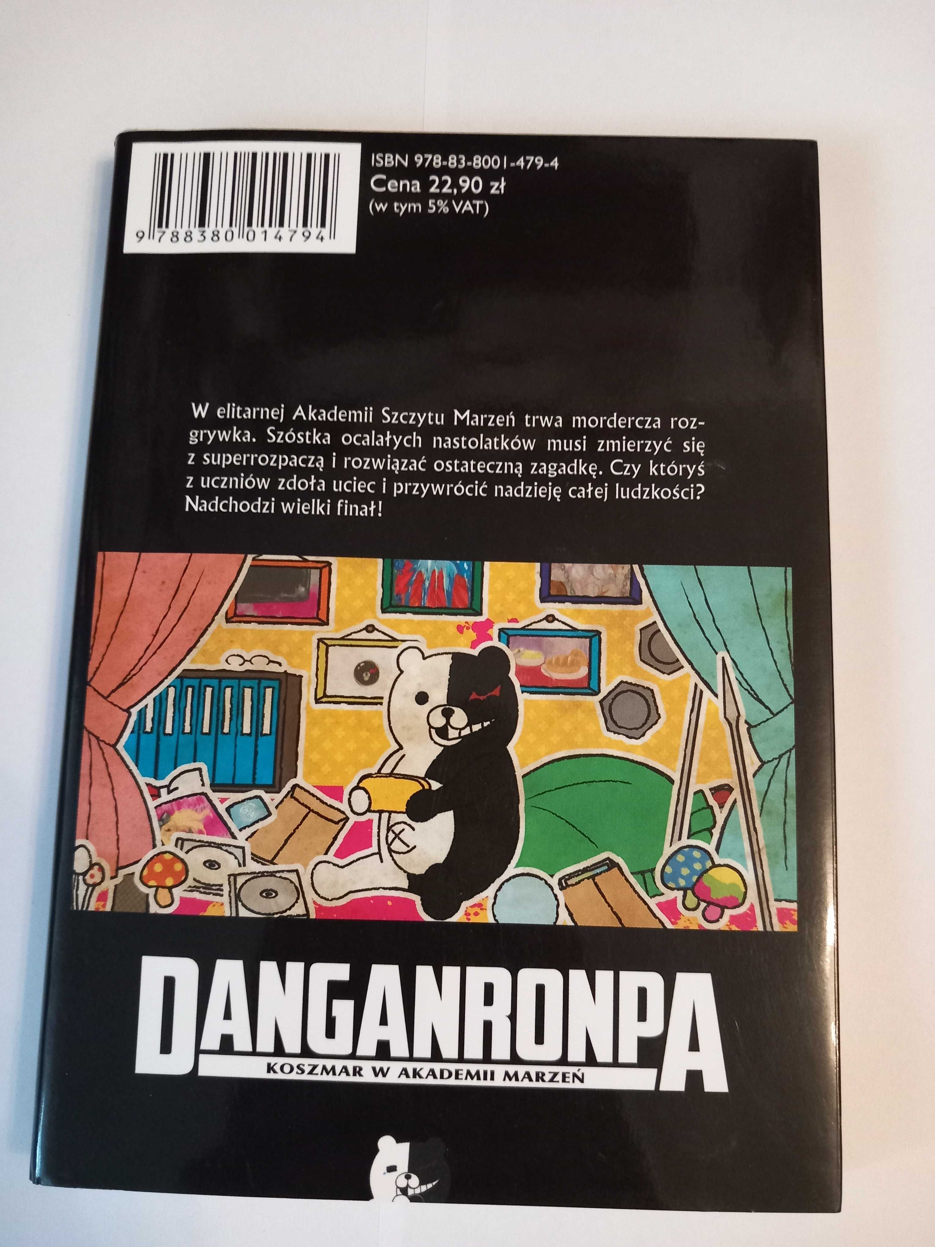 Manga "Danganronpa" tom 3 i 4