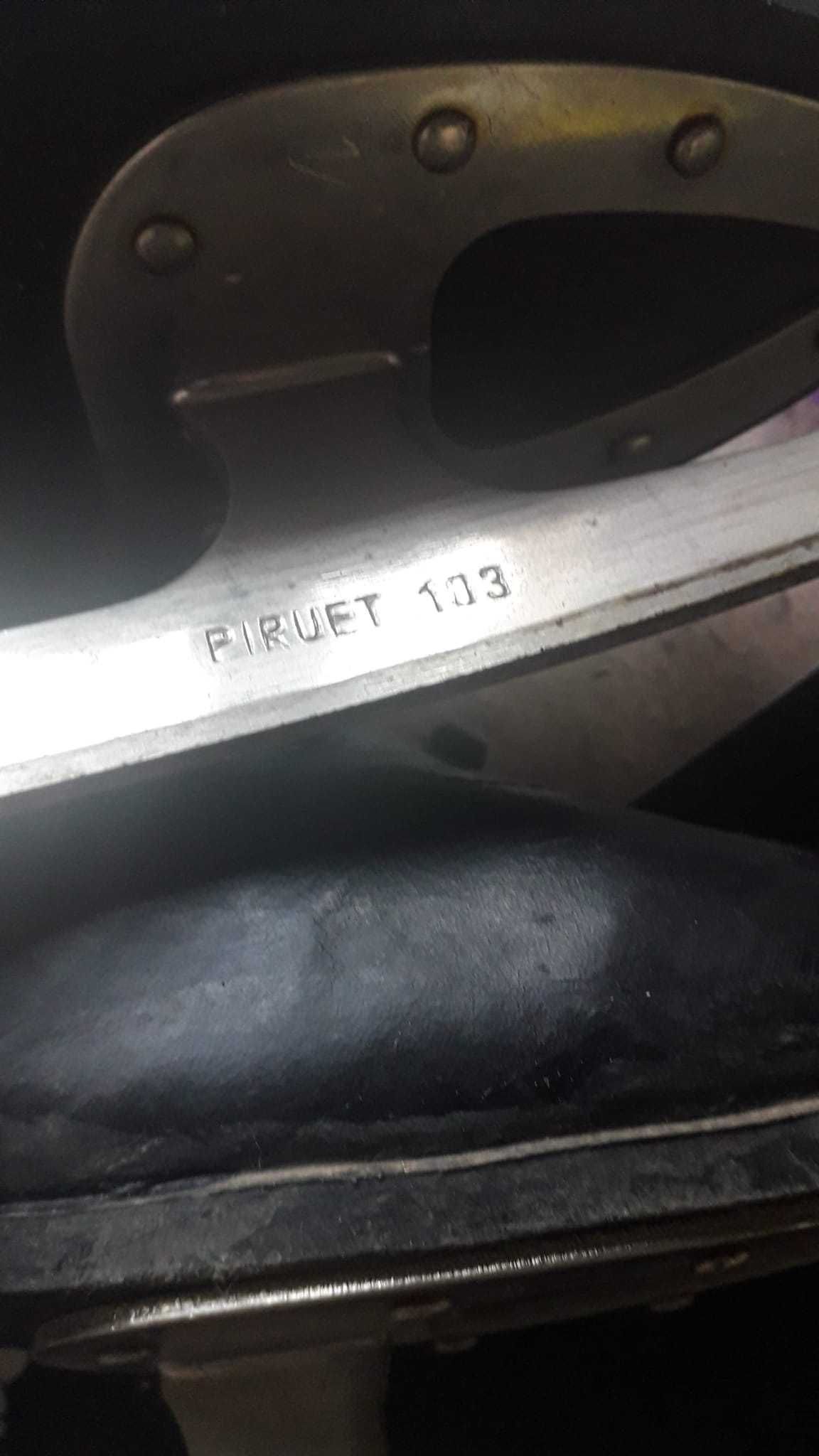stare łyżwy PRL, Polsport Piruet 703