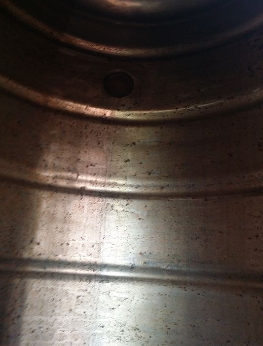 Бочка з нержавійки піщева