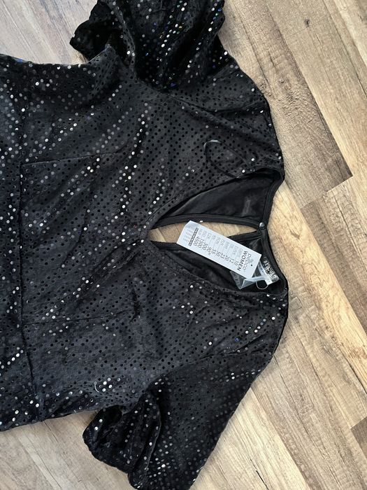 Sukienka blyszczaca sylwestrowa swiateczna