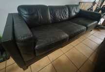 2 x sofa skórzana Sofitalia brąz