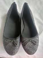 Buty czarne brokatowe H&M eleganckie roz. 34