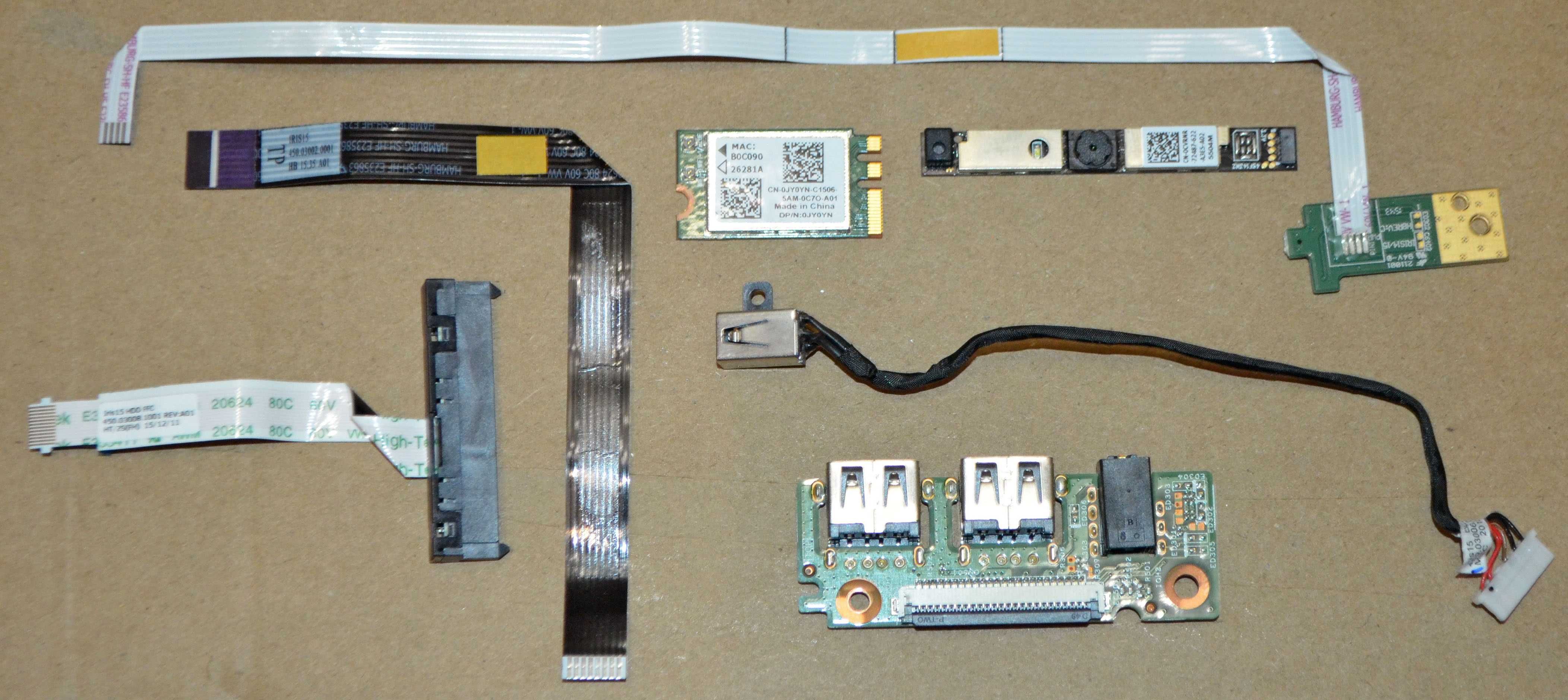 Ноутбук Dell Inspiron 3558 (15-3000 серії) по запчастинам.