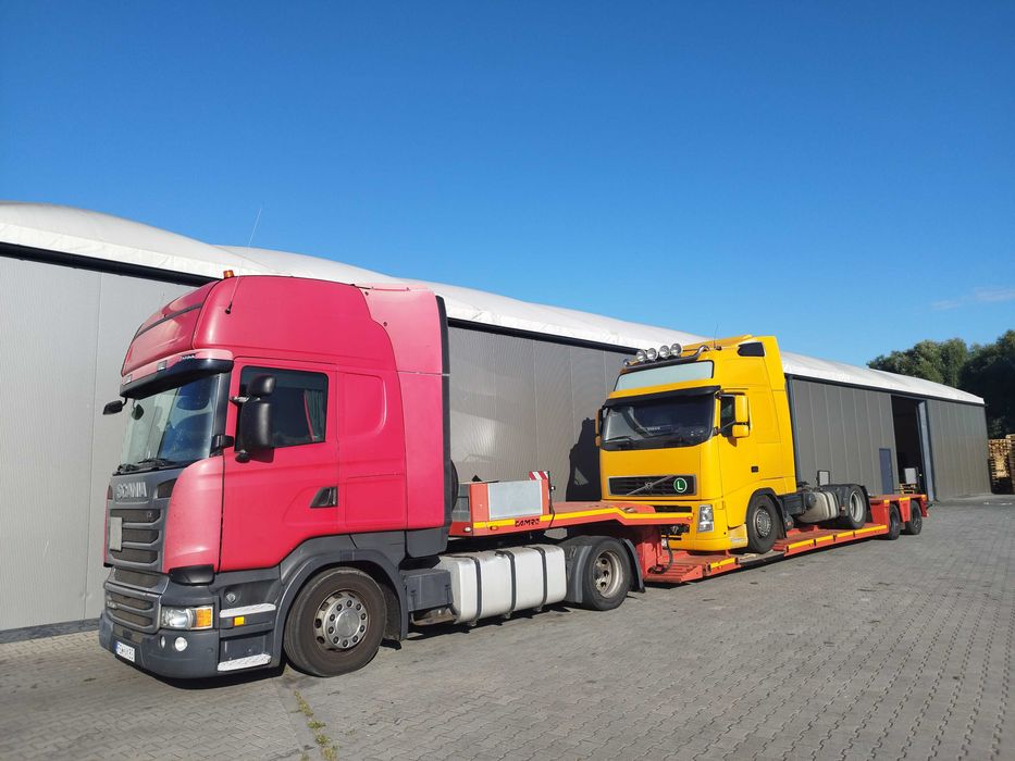 Transport maszyn budowlanych rolniczych kraj zagranica