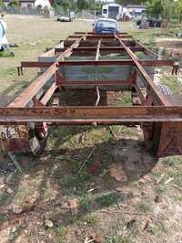Przyczepa 8m  rolnicza platforma do przewozu bal słomy siana drewna