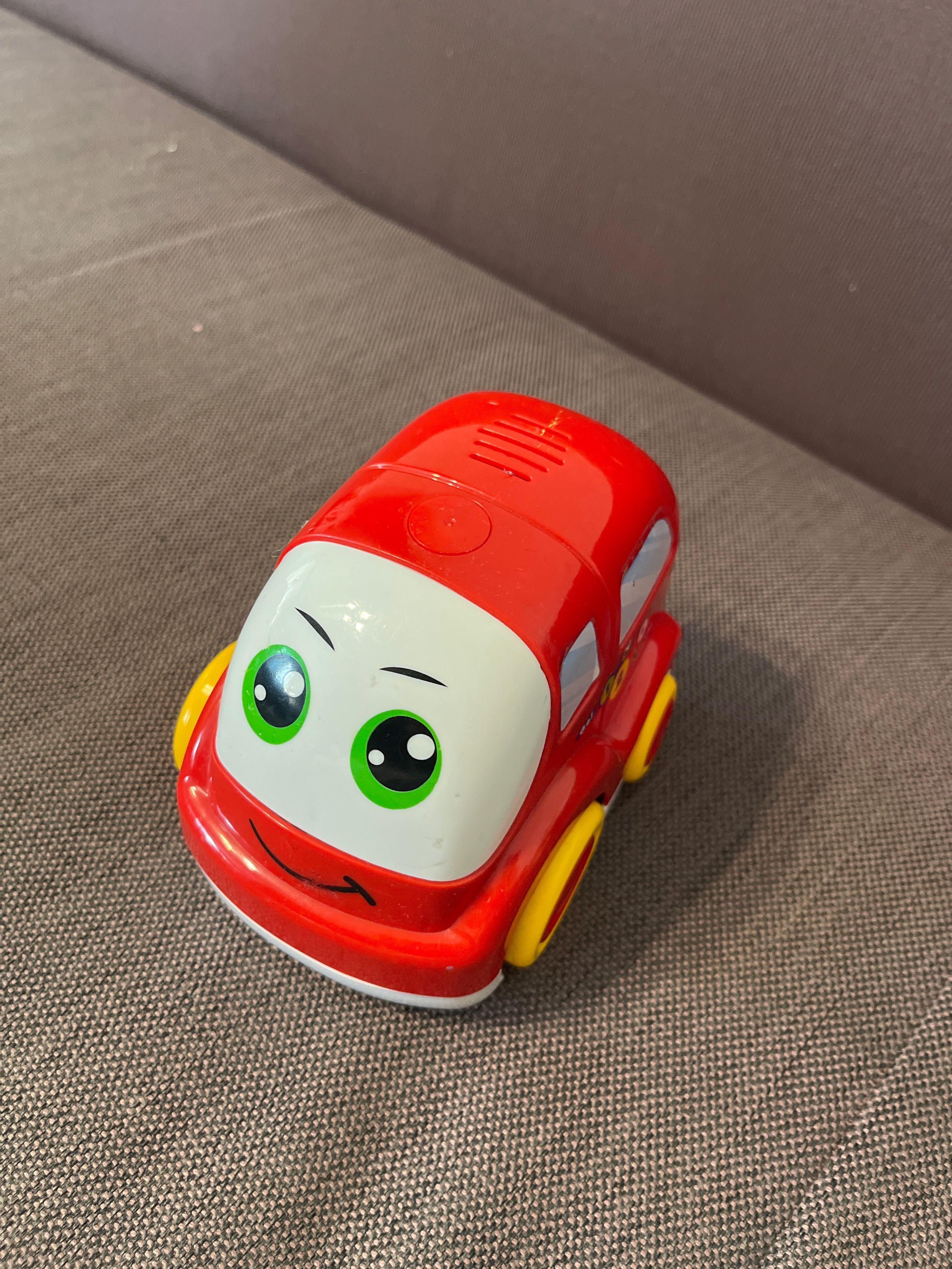 Машинка на пульті червона для малюків