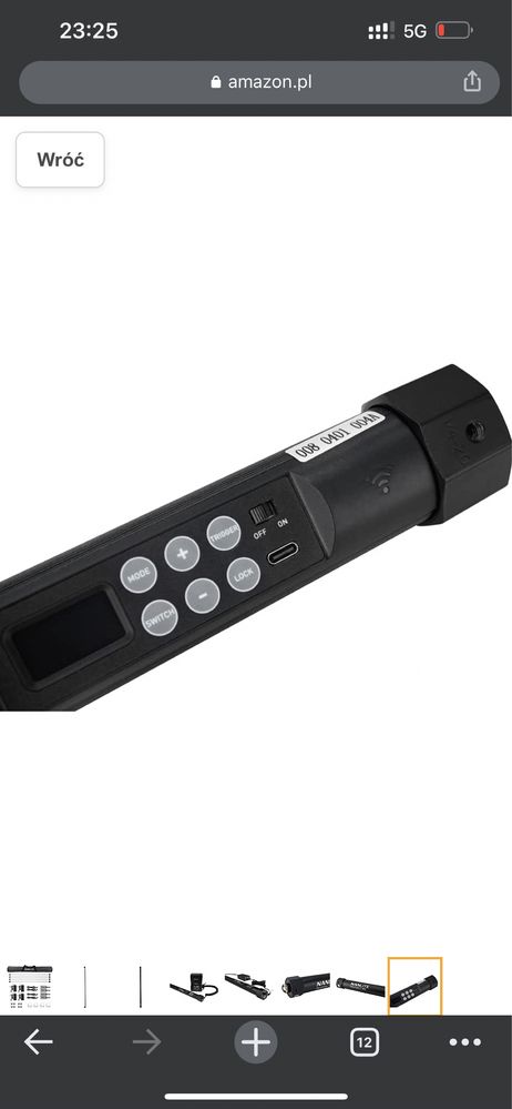 Zestaw 4szt Lampa LED NanLite Pavotube II 30X 4kit