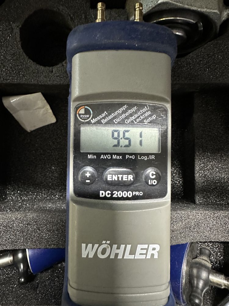 Термометр димових газів дифманометр термогігрометр Wohler 2000 testo