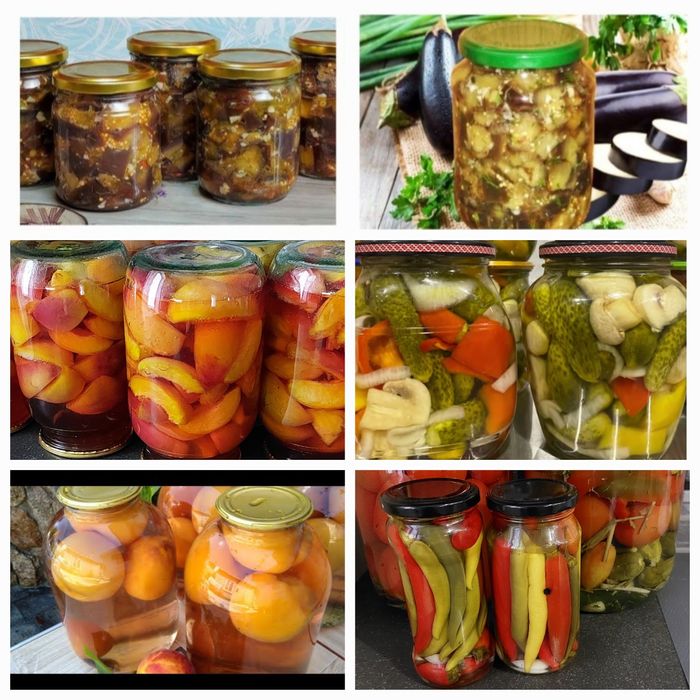 Домашня консервація,щавель,помідори,баклажани,лечо,ікра,гриби,аджика