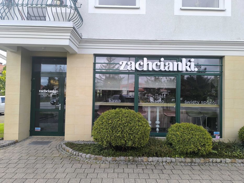 Kawiarnia, cukiernia, lokal gastronomiczny.