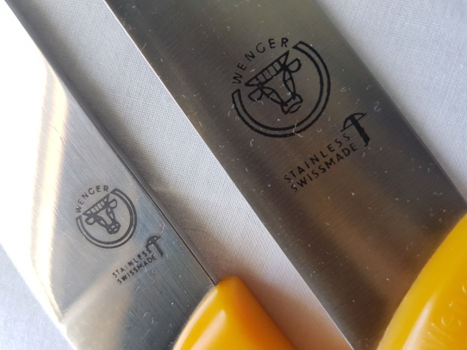 Fuzil e Facas de cozinha Rainbow, Wenger
