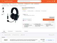 Razer Headset BlackShark V2 + USB Soundcard USADO