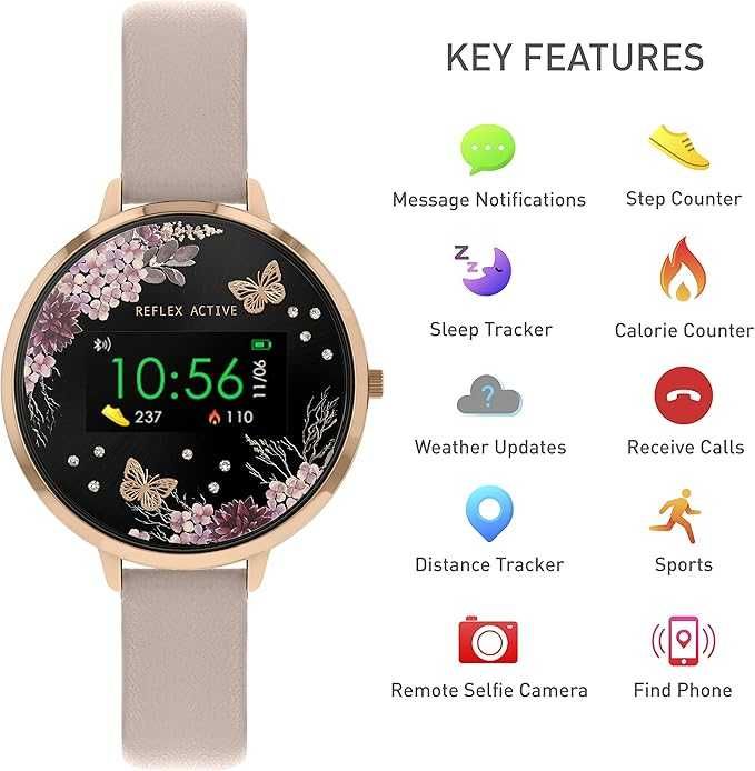 Смарт часы Reflex Active Fancy Ladies Smart Watch RA03