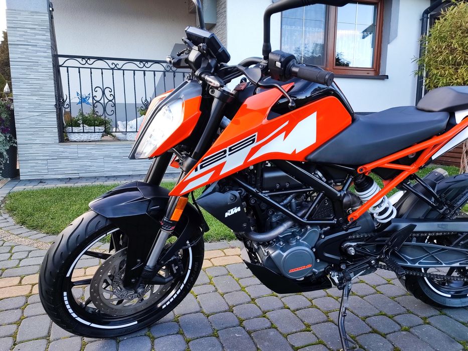 KTM DUKE 125 ABS Kat B A1 2019r Jak Nowy Niski Przebieg 16,000 km