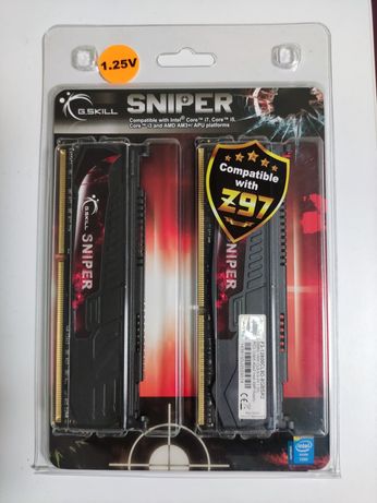 G.SKILL Sniper DDR3 1600MHz 8GB Kit 2x4GB (F3-12800CL9D-8GBSR)