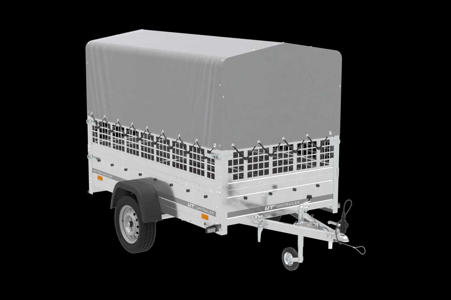 Przyczepka samochodowa wywrotka 230x125 Garden Trailer 230KIPP burty