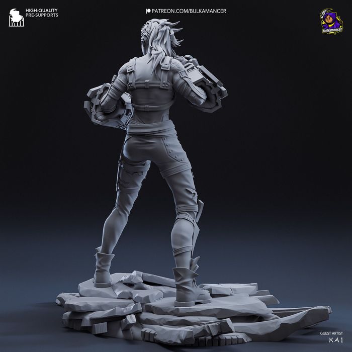 Vi | Arcane | Figurka | druk 3D z żywicy (12K)