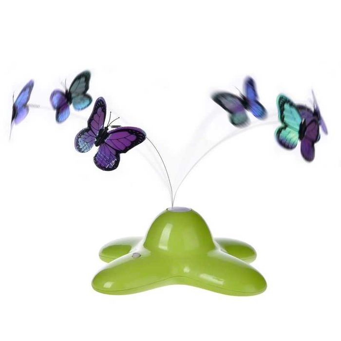 Zabawka dla kota Funny Butterfly+Automat na karmę Surefeed
