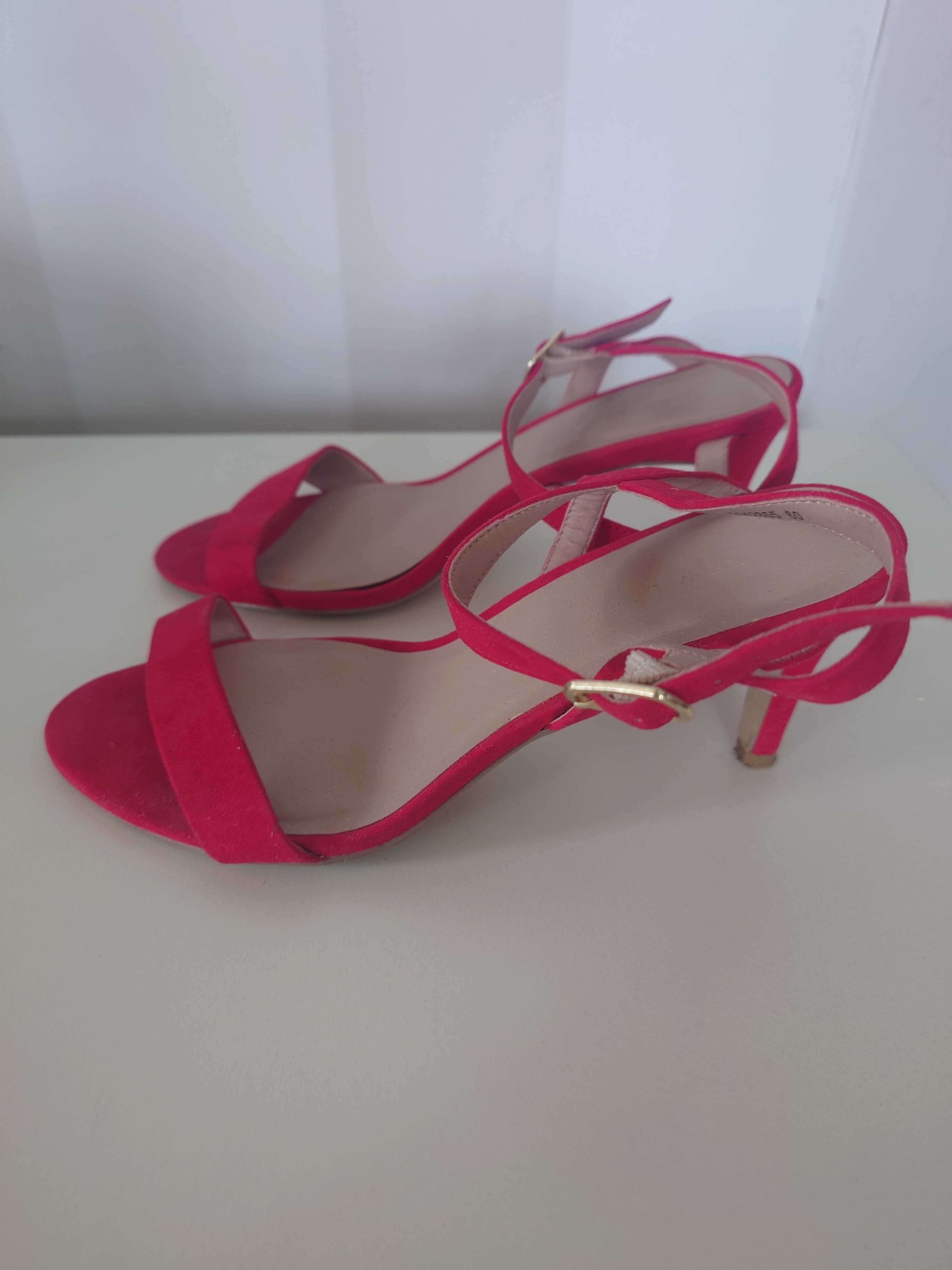 Sandały New Look r. 38. czerwone