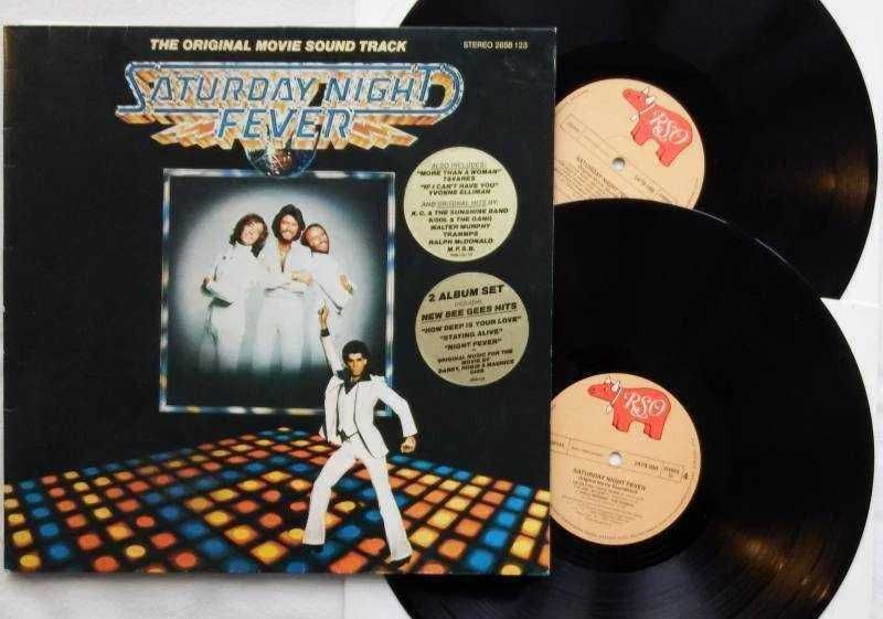 2 шт. винил из Германии- BEE GEES - Saturday Night Fever - LP