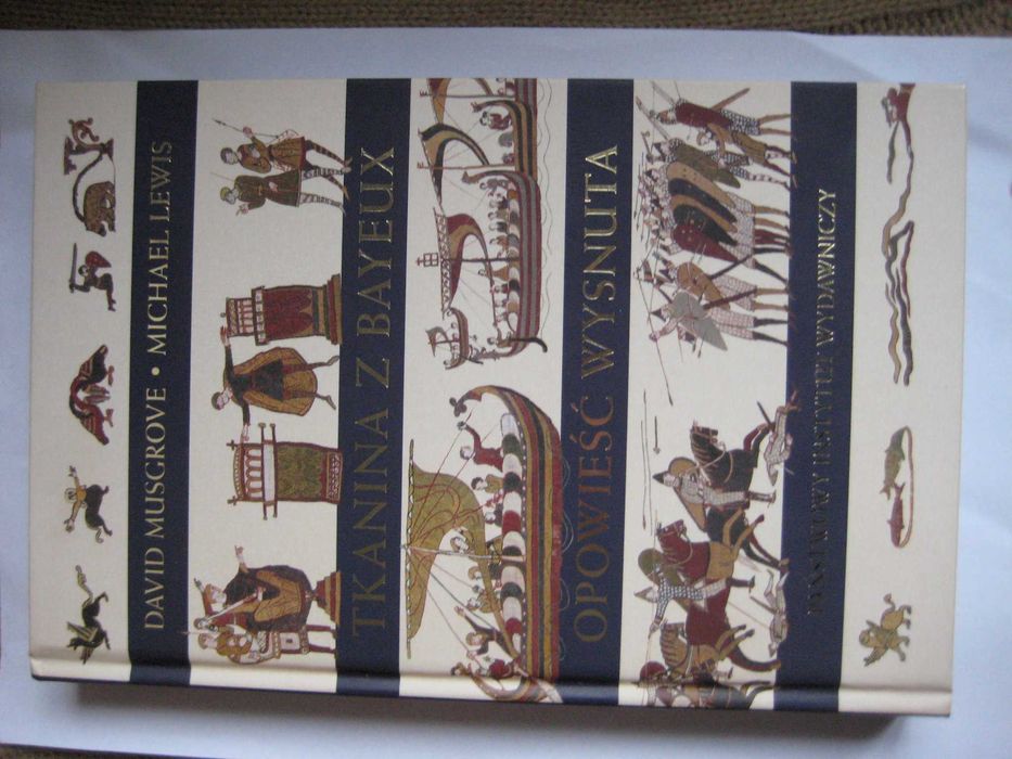 książka Tkanina z Bayoux - opowieść wysnuta