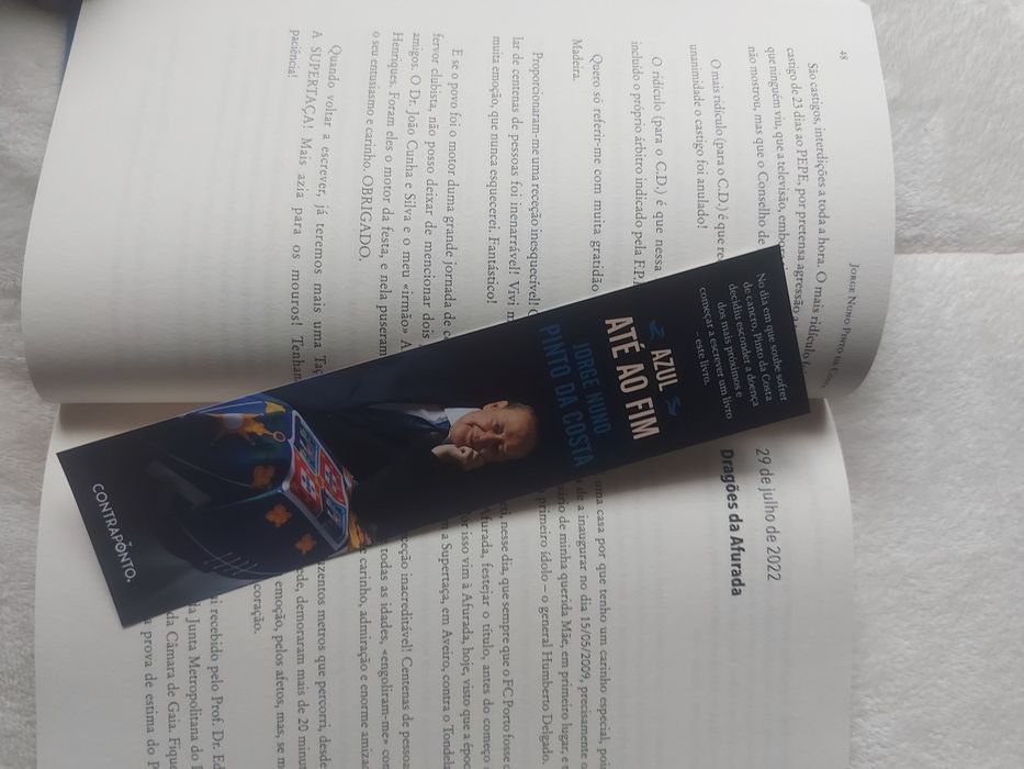 Pinto da costa Azul até ao fim