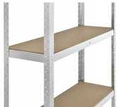 Regał magazynowy 200x120x60 4 półki ocynkowany 150 kg nośność półki
