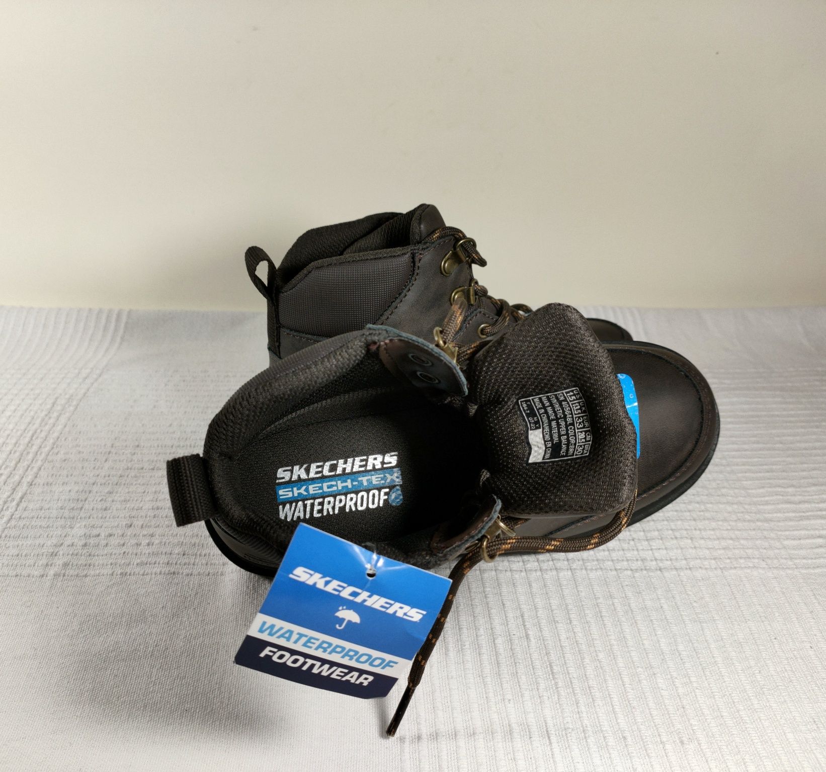 Buty dziecięce młodzieżowe Skechers Waterproof r. 31 19,5cm