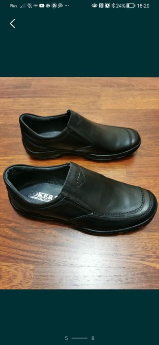 Skórzane Wsuwane Buty Męskie Joker Lekkie Wygodne Comfort