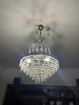 Candeeiro de teto cristal