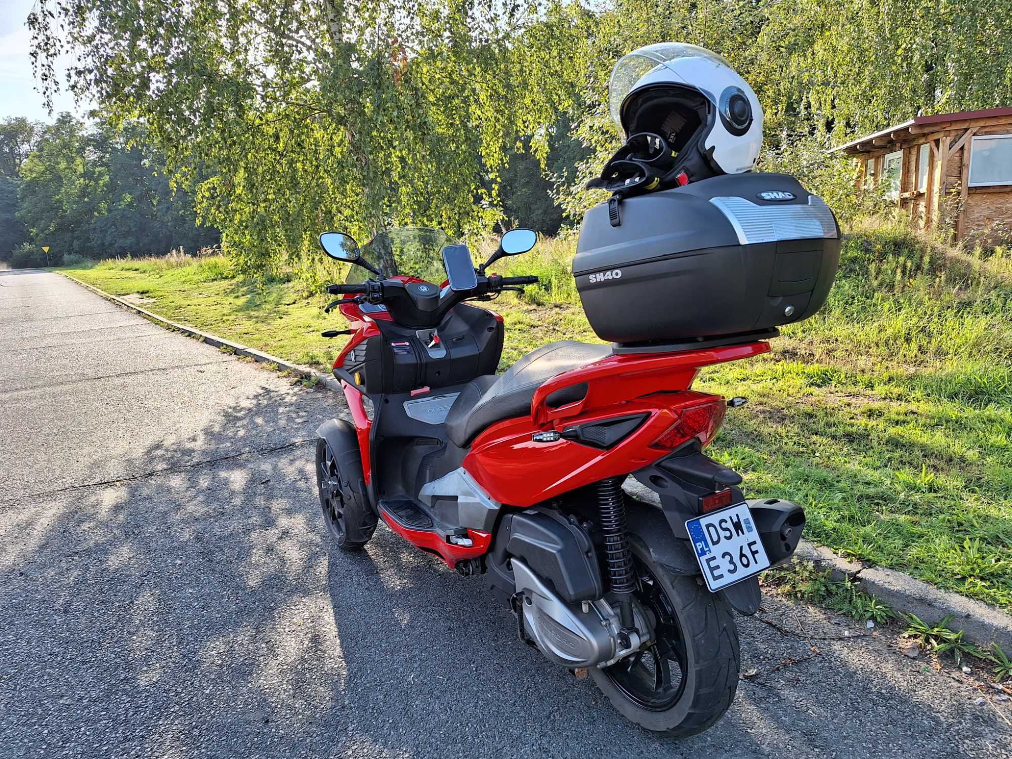 Motocykl trójkołowy Quadro QV3