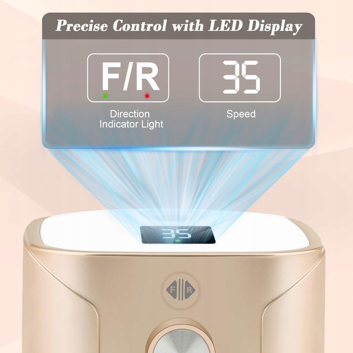 Kredioo Frezarka Do Paznokci Zestaw Manicure Pedicure Led Display