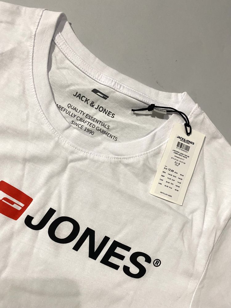 Новая футболка Jack jones с этикеткой
